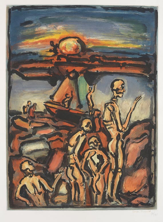 Georges Rouault - Farbaquatinta