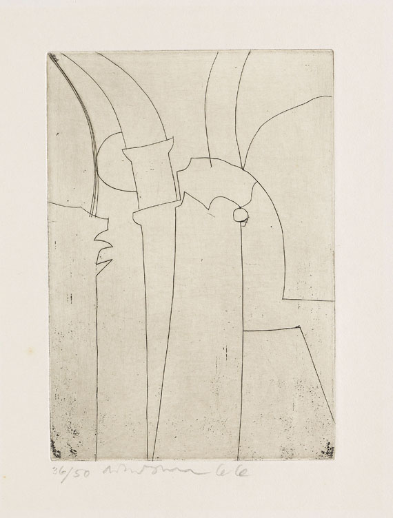 Ben Nicholson - Radierung