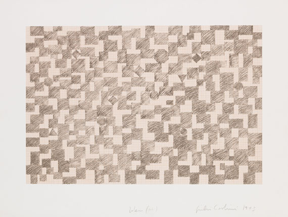 Giulio Paolini - Farbserigrafie