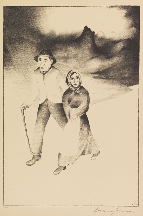 Heinrich Maria Davringhausen - Lithografie