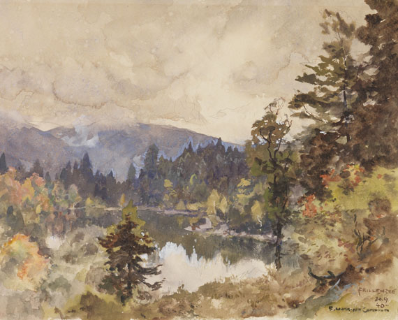 Edward Harrison Compton - Aquarell