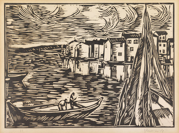 Maurice de Vlaminck - Holzschnitt