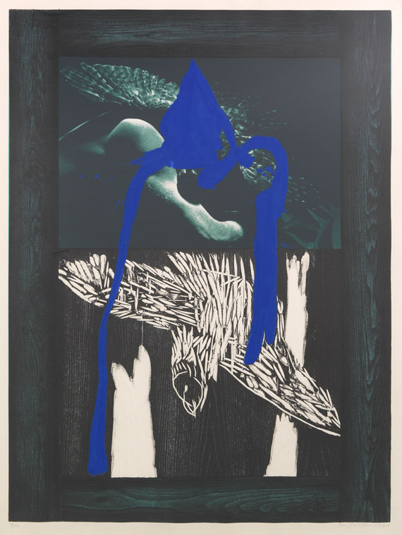 Mimmo Paladino - Farbserigrafie