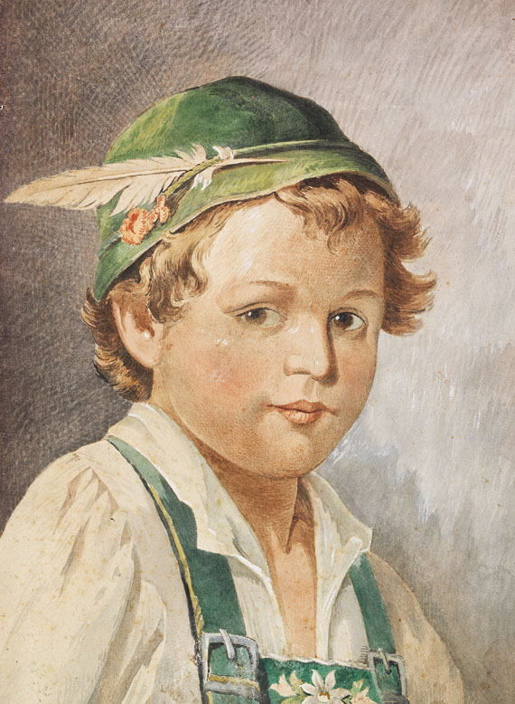 Emil Rau - Aquarell