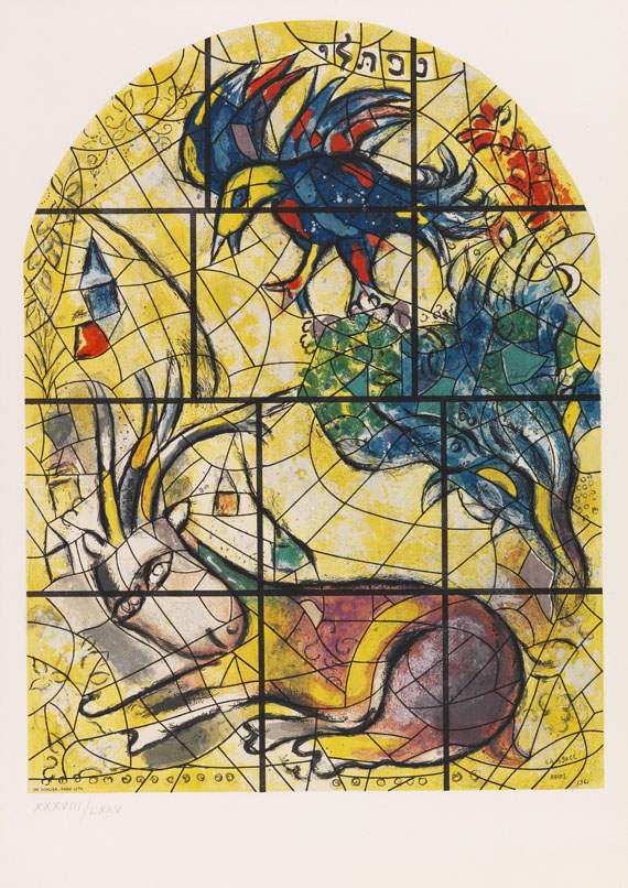 Marc Chagall - Farblithografie