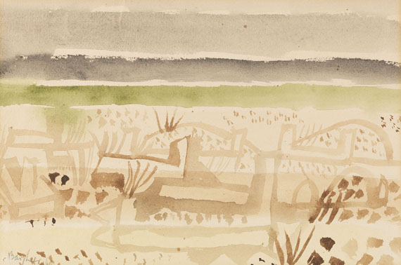 Eduard Bargheer - Aquarell