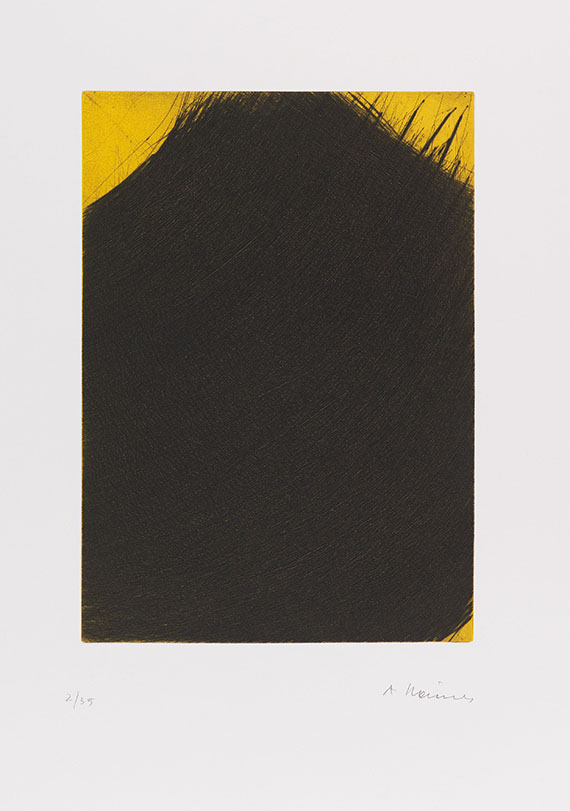 Arnulf Rainer - Farbradierung