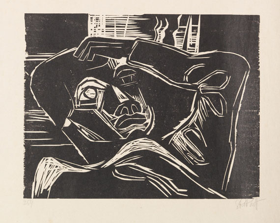 Karl Schmidt-Rottluff - Holzschnitt