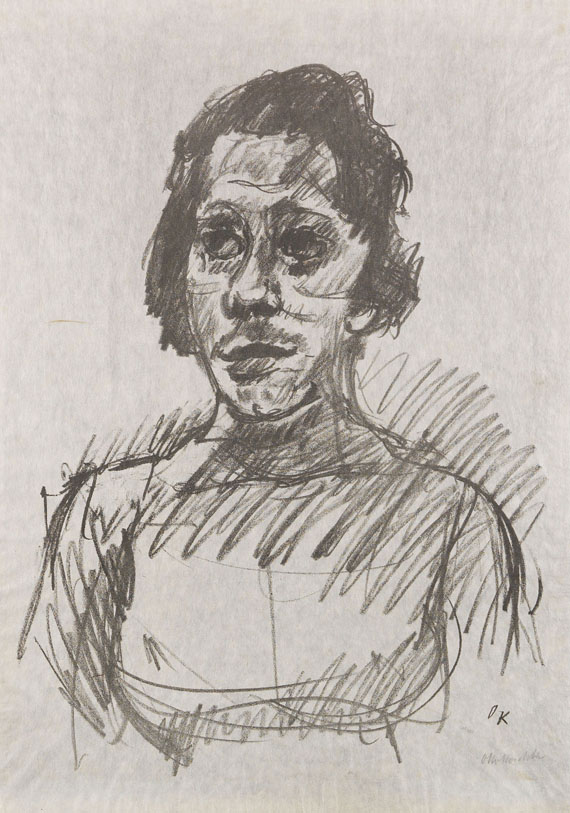 Oskar Kokoschka - Kreidelithografie