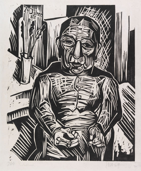 Karl Schmidt-Rottluff - Holzschnitt