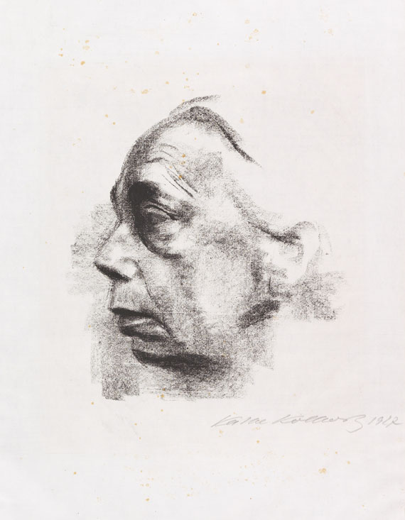 Käthe Kollwitz - Kreidelithografie