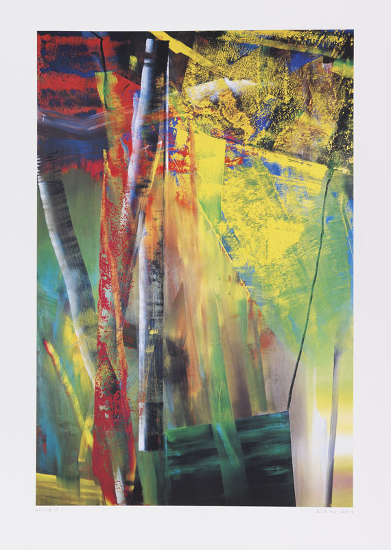 Gerhard Richter - Farboffsetlithografie