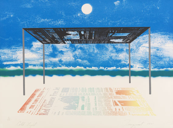 James Rosenquist - Farblithografie