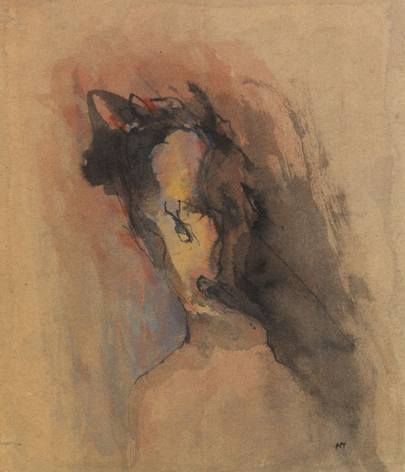 Henri Michaux - Aquarell