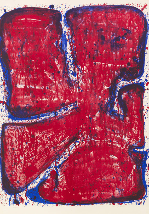 Sam Francis - Farblithografie