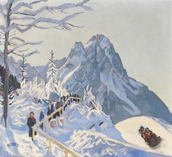 Carl Reiser - Öl auf Leinwand