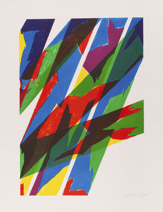 Piero Dorazio - Farblithografie