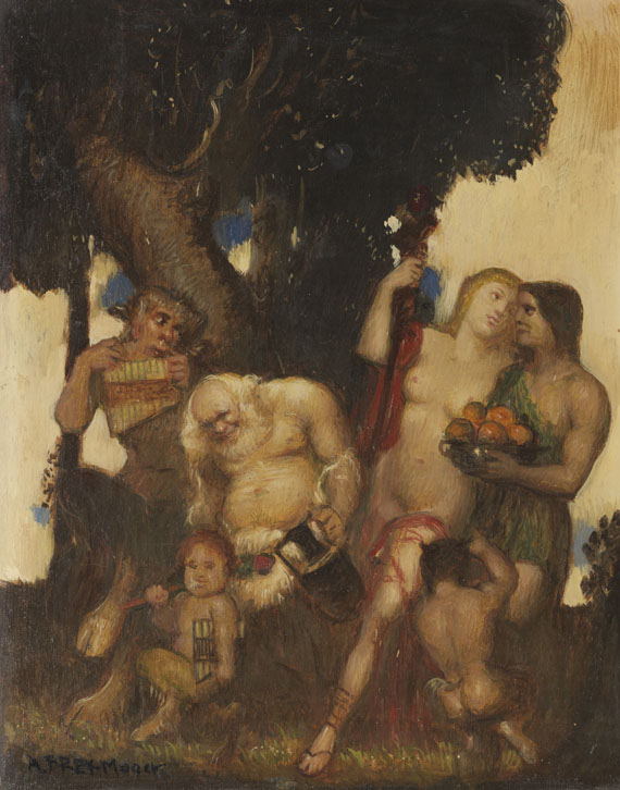 Adolf Frey-Moock - Öl