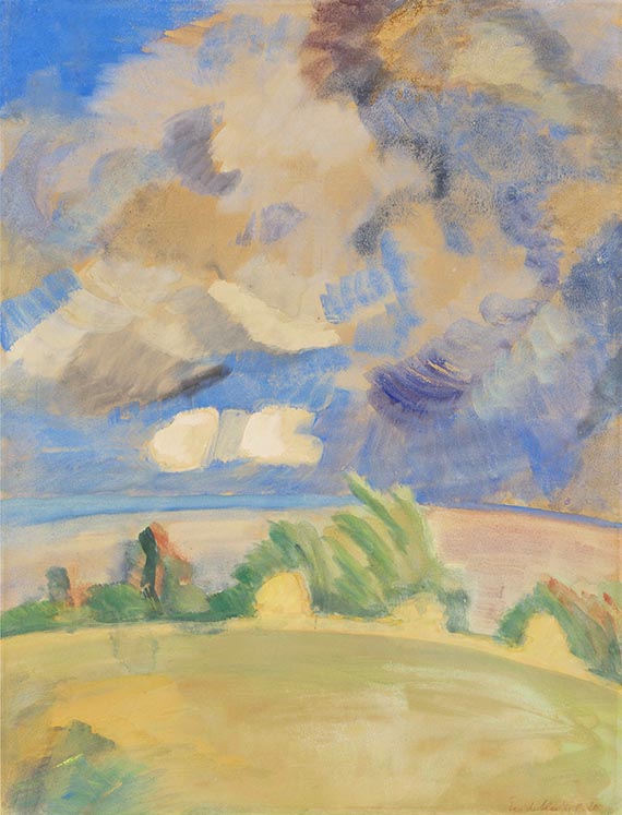 Erich Heckel - Aquarell