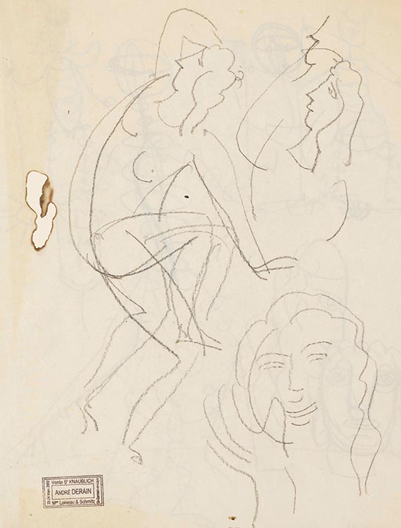 André Derain - Bleistiftzeichnung