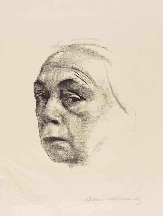Käthe Kollwitz - Kreidelithografie