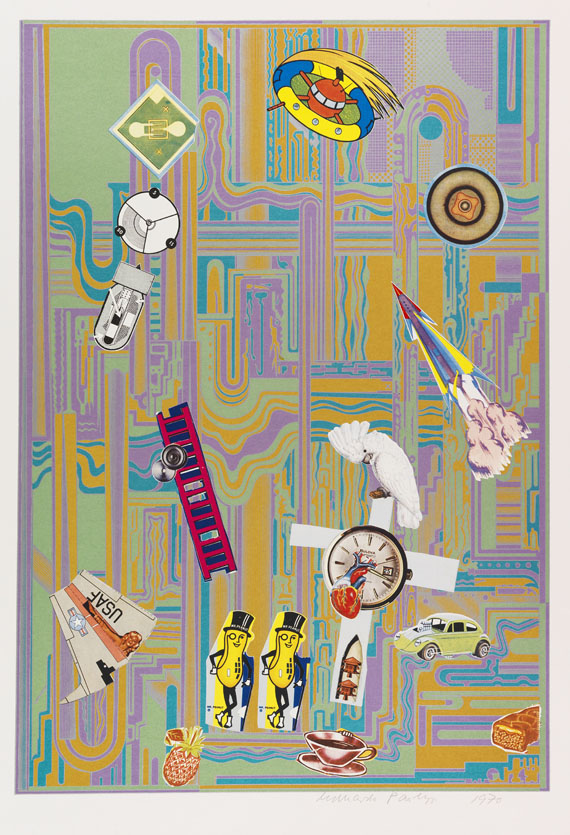 Eduardo Paolozzi - Farbserigrafie