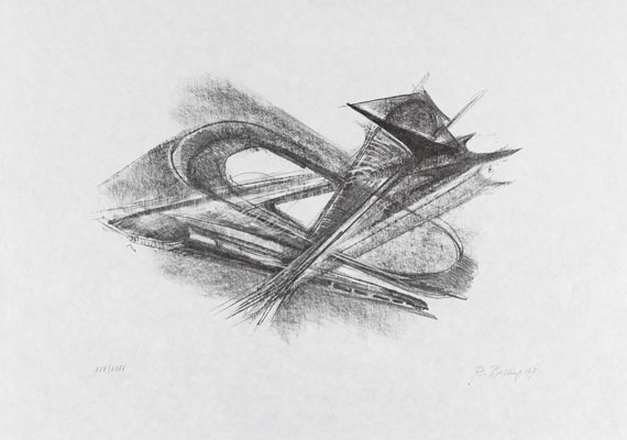 Mappenwerk / Portfolio - Lithografie