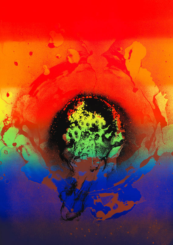 Otto Piene - Farbserigrafie