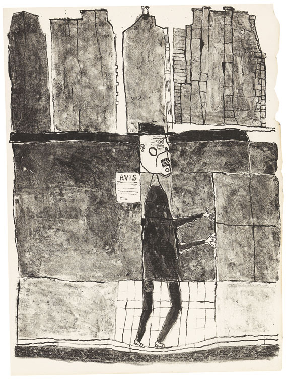 Jean Dubuffet - Lithografie