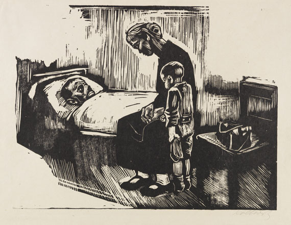 Käthe Kollwitz - Holzschnitt