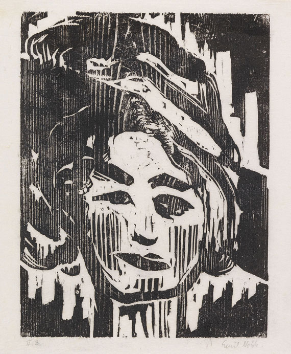 Emil Nolde - Holzschnitt