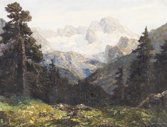 Otto Pippel - Öl auf Leinwand