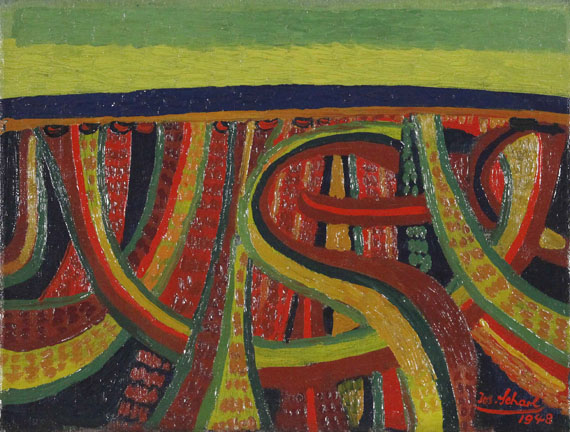 Josef Scharl - Öl auf Leinwand