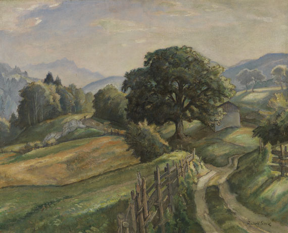 Rudolf Sieck - Öl auf Leinwand