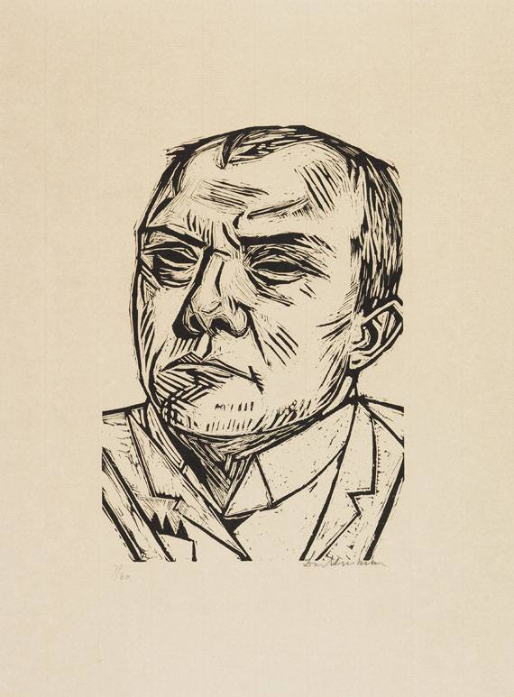 Max Beckmann - Holzschnitt