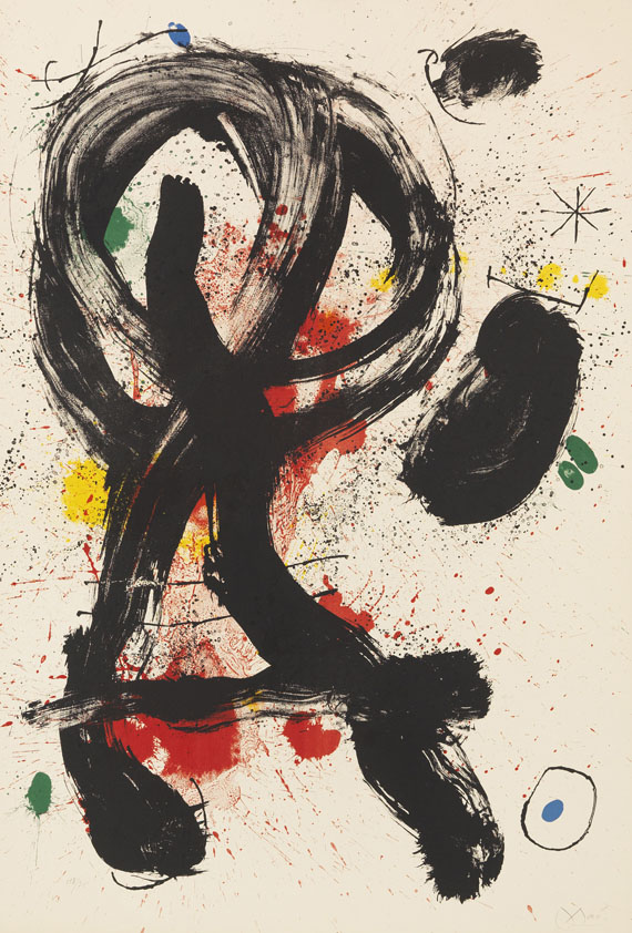Joan Miró - Farblithografie