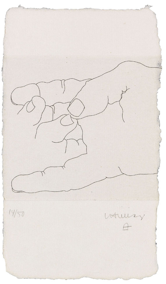 Eduardo Chillida - Radierung