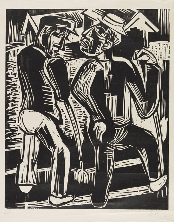 Karl Schmidt-Rottluff - Holzschnitt