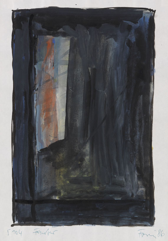 Günther Förg - Gouache