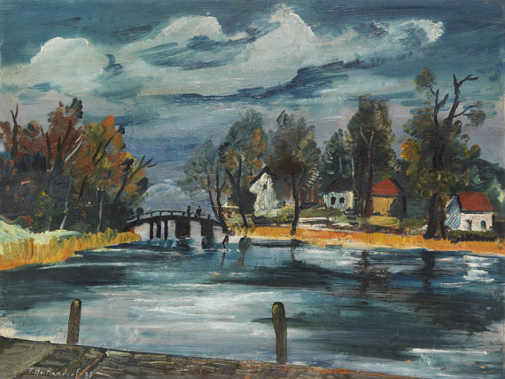 Franz Heckendorf - Öl auf Holz