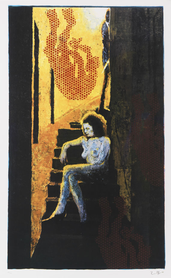 Jörg Immendorff - Farbserigrafie