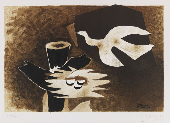 Georges Braque - Farblithografie