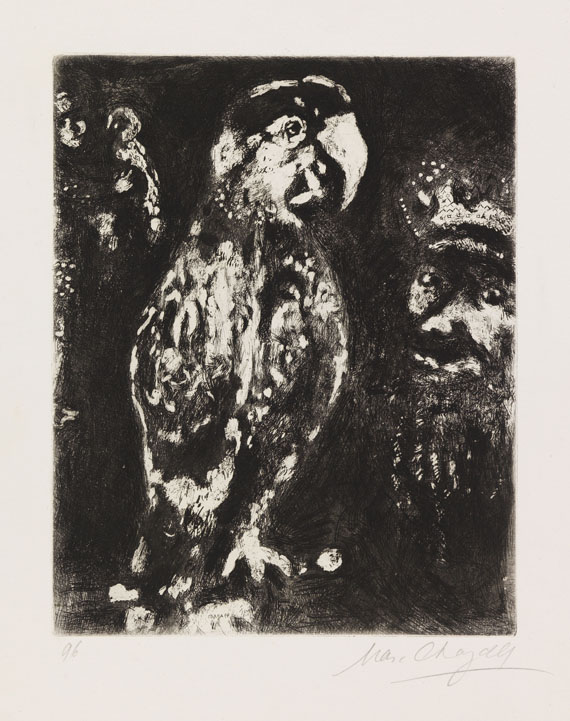 Marc Chagall - Radierung