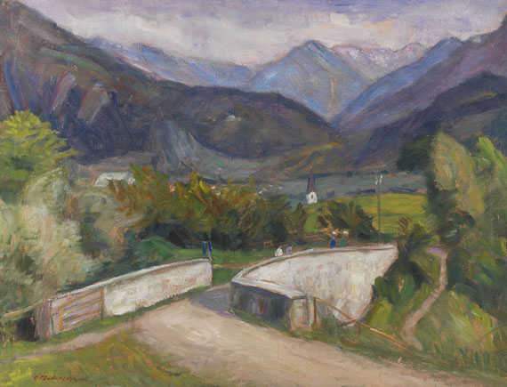 Otto Modersohn - Öl auf Leinwand