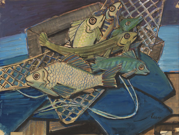 Emil Maetzel - Gouache