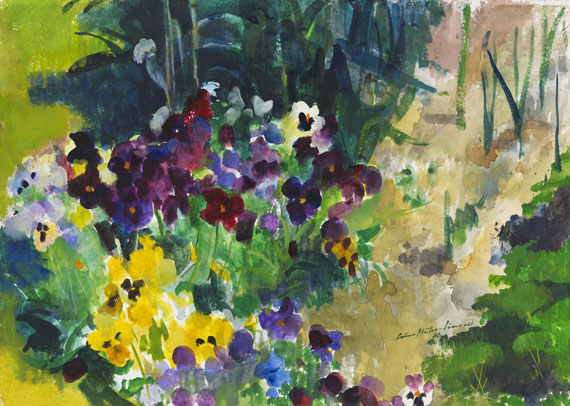 Bruno Müller-Linow - Aquarell