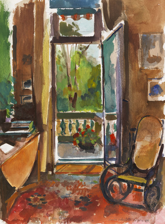 Bruno Müller-Linow - Aquarell