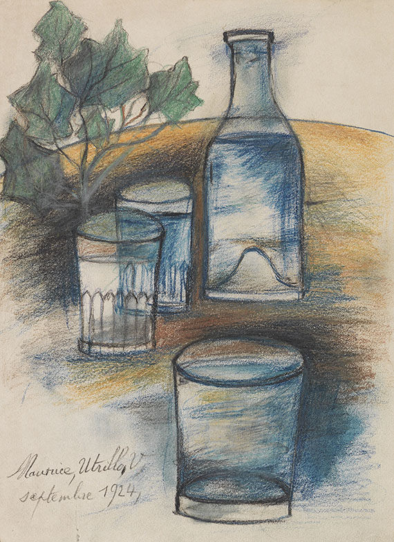 Maurice Utrillo - Pastell