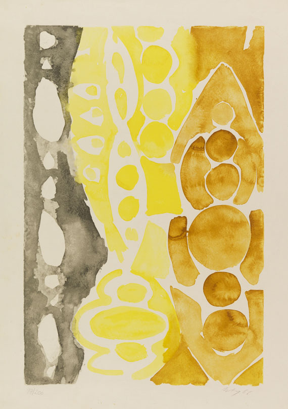 Ernst Wilhelm Nay - Farbserigrafie