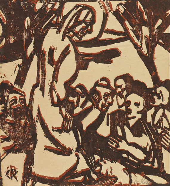 Christian Rohlfs - Holzschnitt